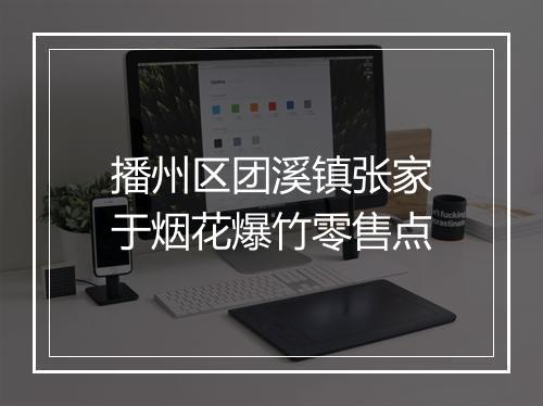播州区团溪镇张家于烟花爆竹零售点