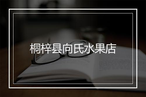 桐梓县向氏水果店