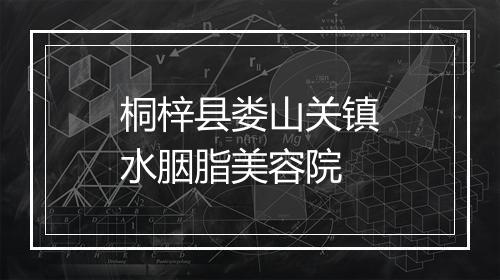 桐梓县娄山关镇水胭脂美容院
