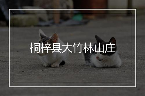 桐梓县大竹林山庄