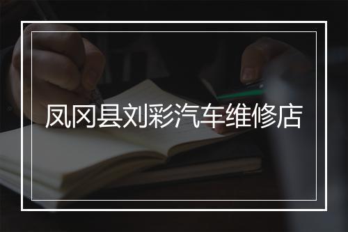 凤冈县刘彩汽车维修店