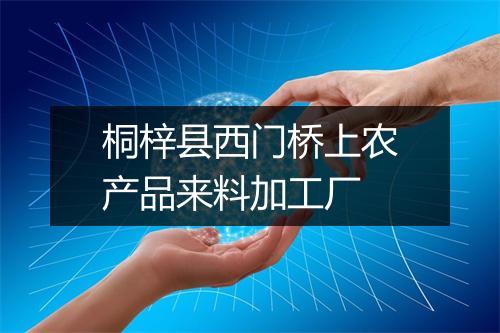 桐梓县西门桥上农产品来料加工厂