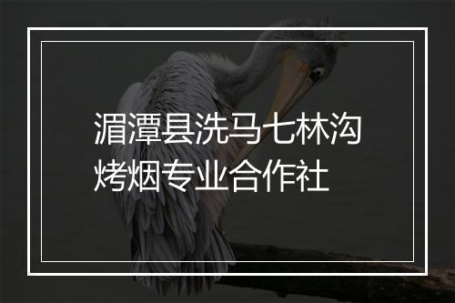 湄潭县洗马七林沟烤烟专业合作社