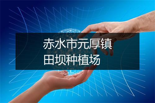 赤水市元厚镇田坝种植场