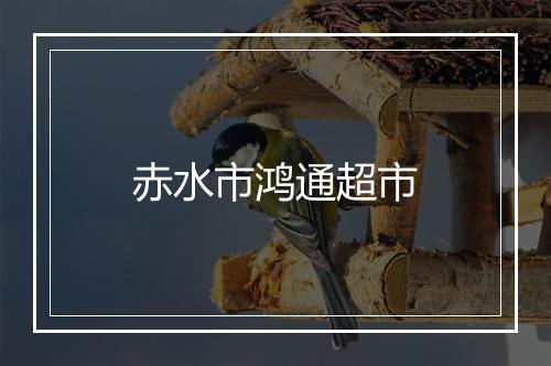 赤水市鸿通超市