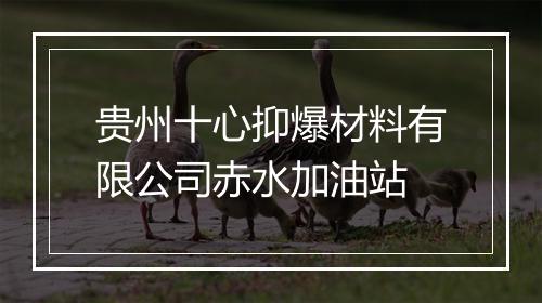 贵州十心抑爆材料有限公司赤水加油站
