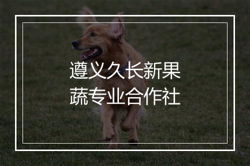 遵义久长新果蔬专业合作社
