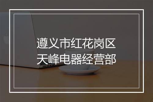 遵义市红花岗区天峰电器经营部