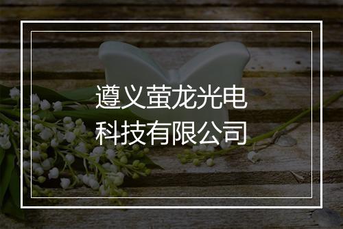 遵义萤龙光电科技有限公司