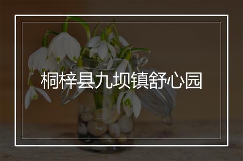 桐梓县九坝镇舒心园