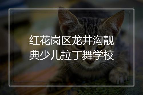 红花岗区龙井沟靓典少儿拉丁舞学校