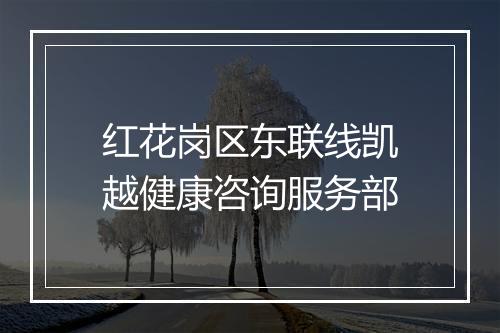 红花岗区东联线凯越健康咨询服务部