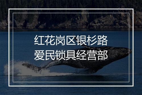 红花岗区银杉路爱民锁具经营部