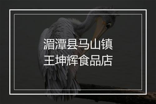 湄潭县马山镇王坤辉食品店