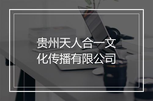 贵州天人合一文化传播有限公司