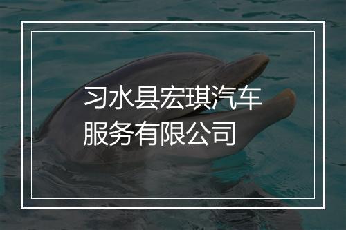 习水县宏琪汽车服务有限公司