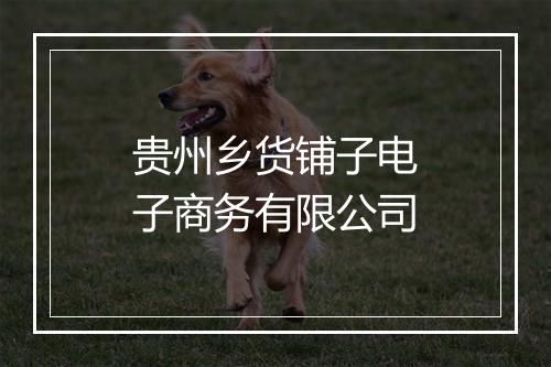 贵州乡货铺子电子商务有限公司