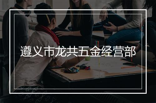 遵义市龙共五金经营部