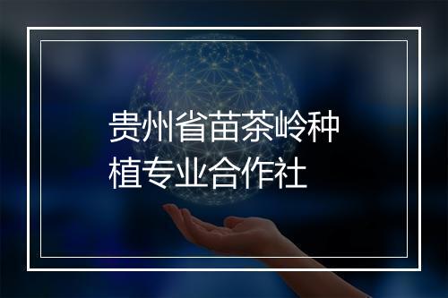 贵州省苗茶岭种植专业合作社