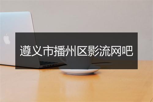 遵义市播州区影流网吧
