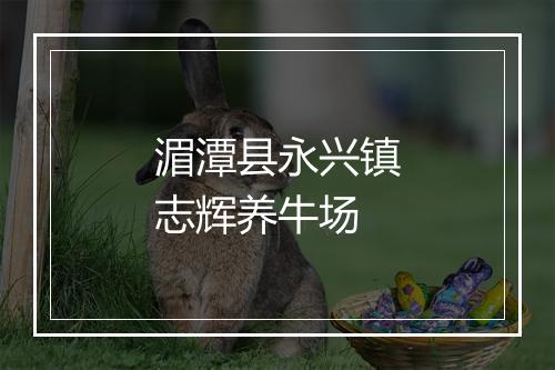 湄潭县永兴镇志辉养牛场