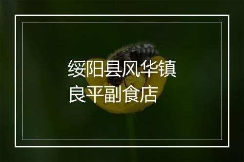 绥阳县风华镇良平副食店