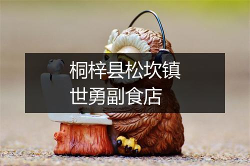 桐梓县松坎镇世勇副食店