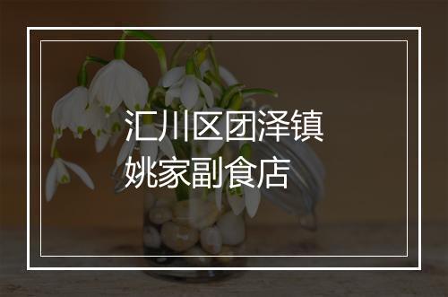 汇川区团泽镇姚家副食店