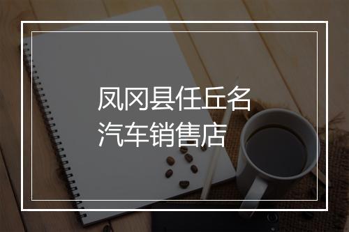 凤冈县任丘名汽车销售店