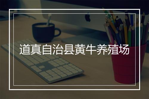 道真自治县黄牛养殖场