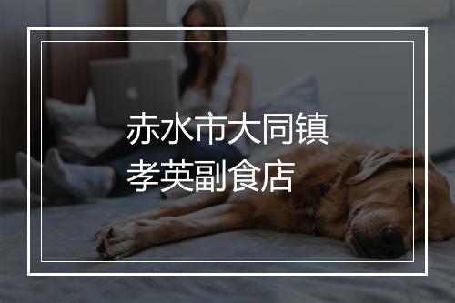 赤水市大同镇孝英副食店