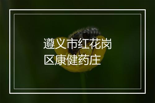 遵义市红花岗区康健药庄