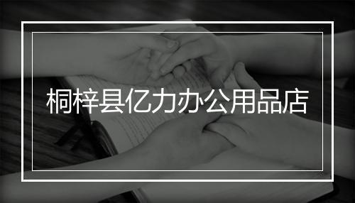 桐梓县亿力办公用品店