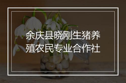 余庆县晓刚生猪养殖农民专业合作社