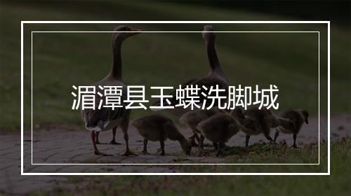湄潭县玉蝶洗脚城