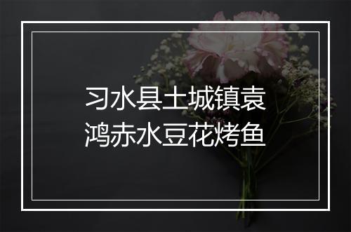 习水县土城镇袁鸿赤水豆花烤鱼