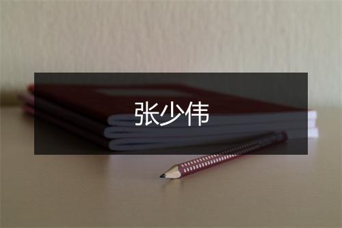 张少伟