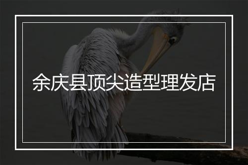 余庆县顶尖造型理发店