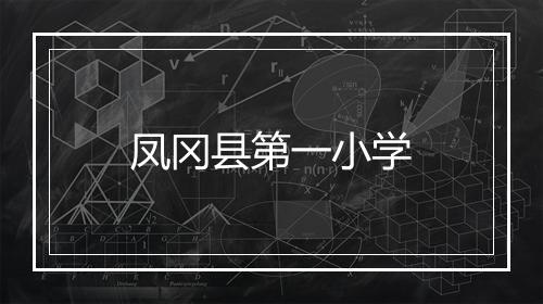 凤冈县第一小学