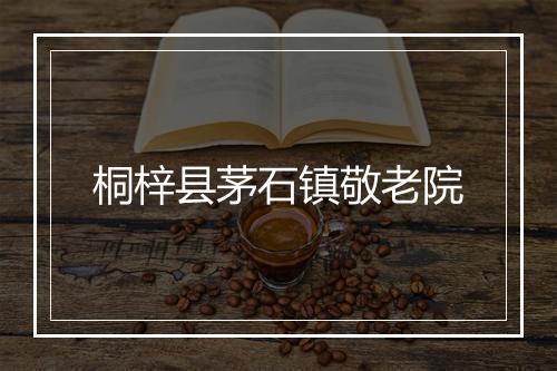 桐梓县茅石镇敬老院