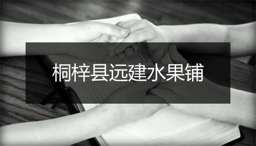 桐梓县远建水果铺