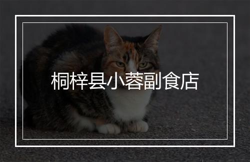 桐梓县小蓉副食店