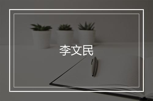 李文民