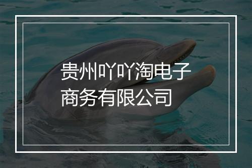 贵州吖吖淘电子商务有限公司