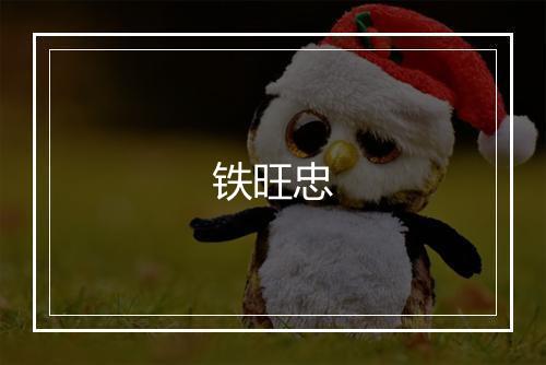 铁旺忠