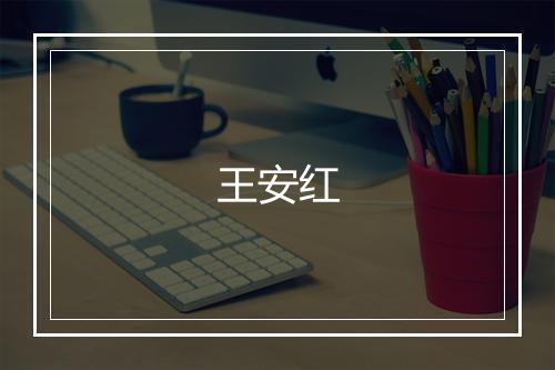 王安红