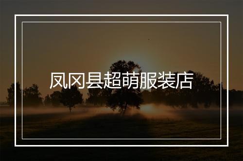 凤冈县超萌服装店