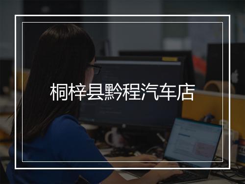桐梓县黔程汽车店