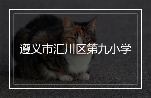 遵义市汇川区第九小学