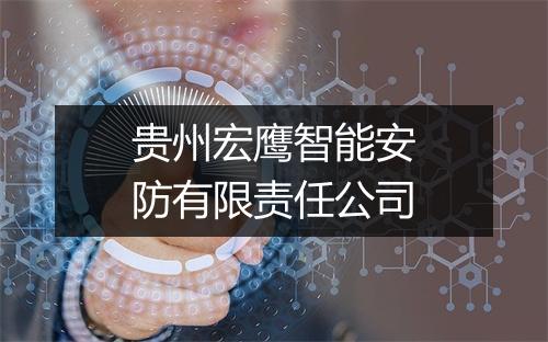 贵州宏鹰智能安防有限责任公司